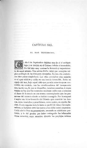 Capitulo XIX. El mar tenebroso
