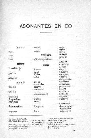 Asonanates en eo