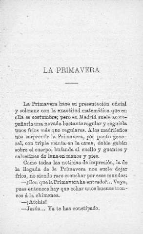 La primavera