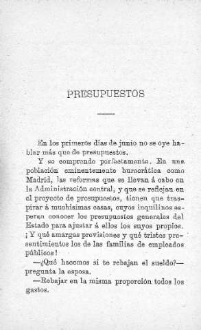Presupuestos