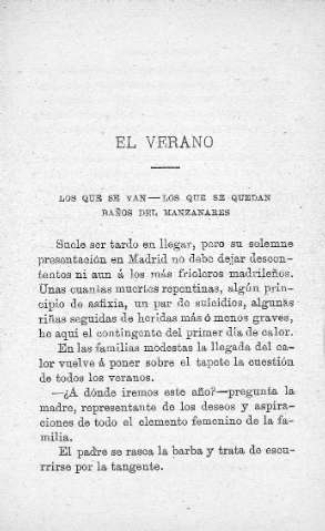 El verano