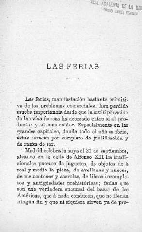 Las ferias