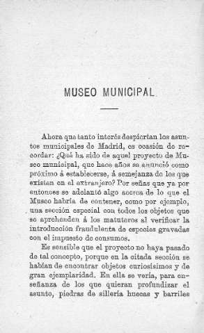 Museo municipal
