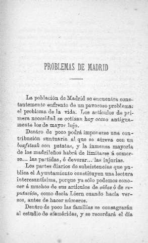 Problemas de Madrid