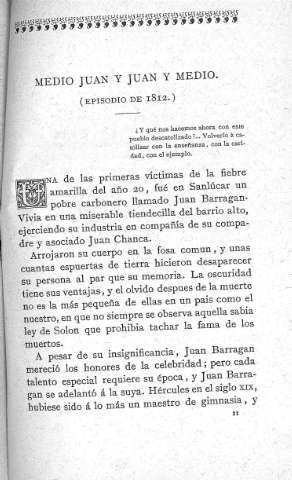 Medio Juan y Juan y Medio (Episodio de 1812)