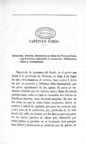 Capitulo Único