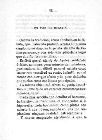 Un tipo de Moratin