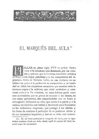 El Marqués del Aula