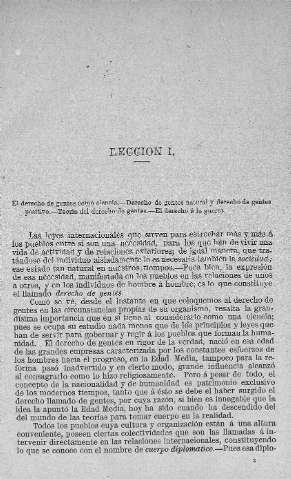Lección I.