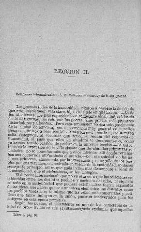 Lección II.