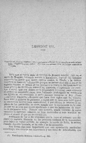Lección VII.