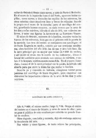 III.Sarcófago de Santa Encracia