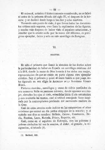 VI. Orantes