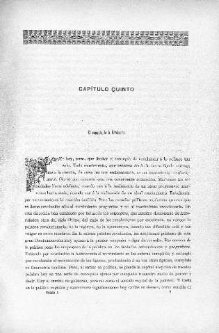 Capitulo Quinto