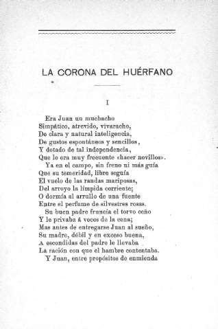 La corona del huérfano