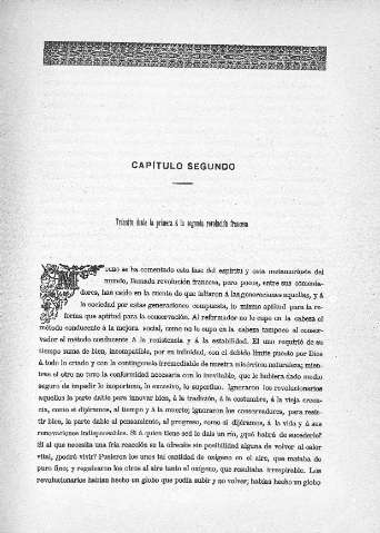 Capitulo Segundo