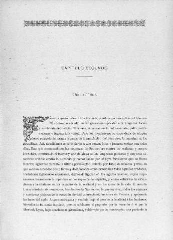 Capitulo Segundo