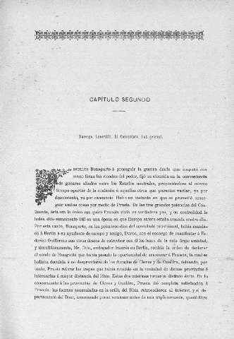 Capitulo Segundo