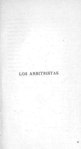 Los arbitristas
