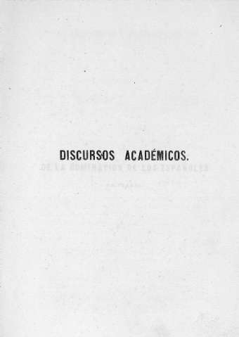 Discursos académicos