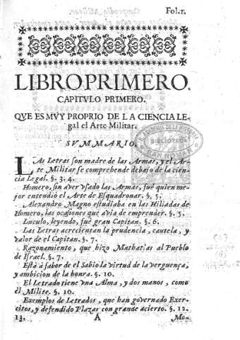 Libro Primero