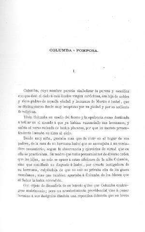 Columba y Pomposa