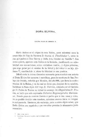Doña Elvira, segunda mujer de Bermudo II