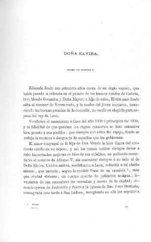 Doña Elvira, muger de Alfonso V
