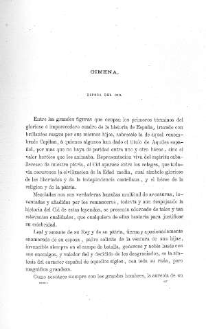 Gimena, esposa del cid