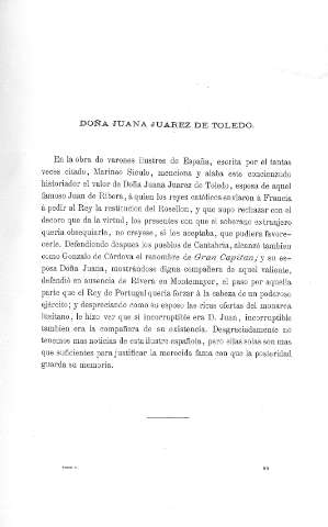 Doña Juana Juarez de Toledo