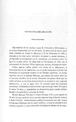 Catalina de Aragón, reina de Inglaterra