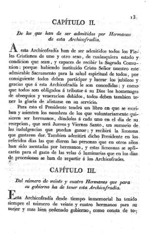 Capítulo II - Capítulo III