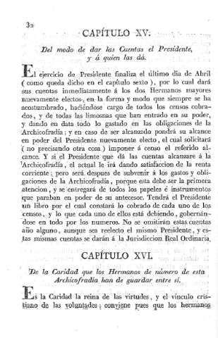 Capítulo XV - Capítulo XVI