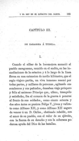 Capitulo III. De Zaragoza a Tudela