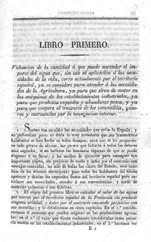 Libro Primero. Valuacion de la cantidad á que puede ascender ...