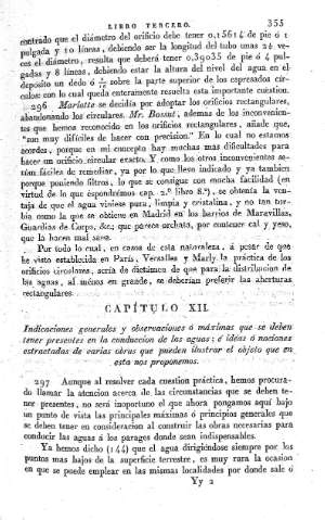 Capítulo XII. Indicaciones generales y observaciones ó máximas que se deben tener presente ...