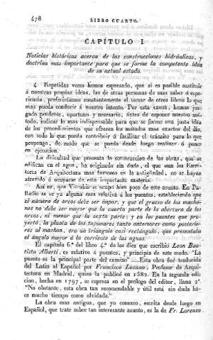 Capítulo I. Noticas históricas acerca de las construcciones hidráulicas ...