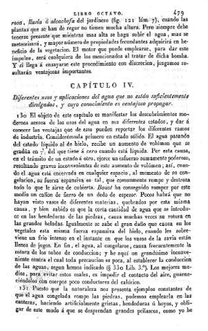 Capitulo IV. Diferentes usos y aplicaciones del agua que no están suficientemente divulgados...