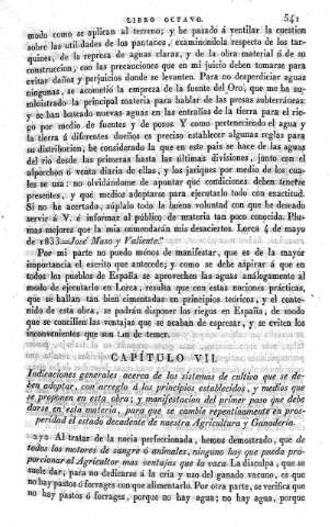 Capitulo VII. Indicaciones generales acerca de los sistemas de cultivo...