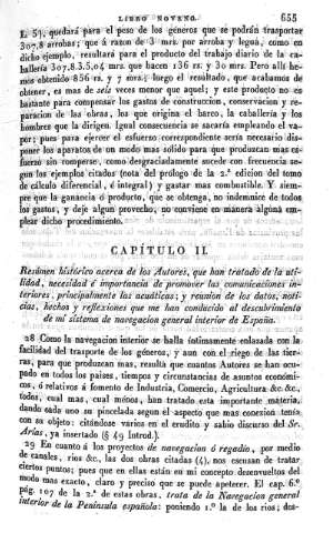 Capitulo II. Resumen histórico acerca de los Autores, que han tratado de la utilidad...