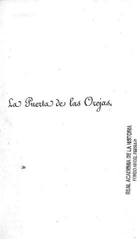 La Puerta de las Orejas