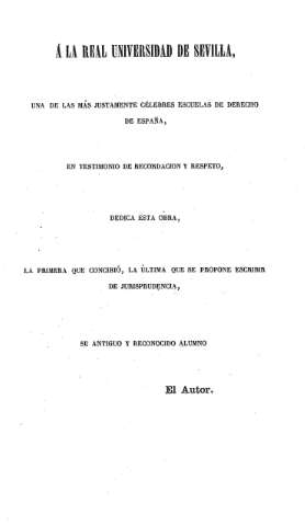 A la Real Universidad de Sevilla
