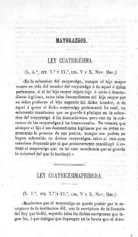 Mayorazgos