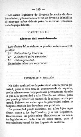Capitulo III. Efectos del matrimonio