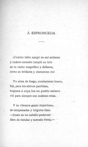 Á Espronceda
