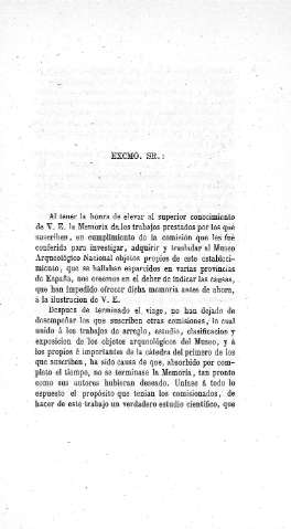 Excmo. Sr.