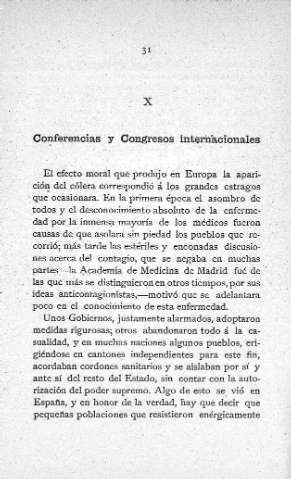 X. Conferencias y Congresos internacionales