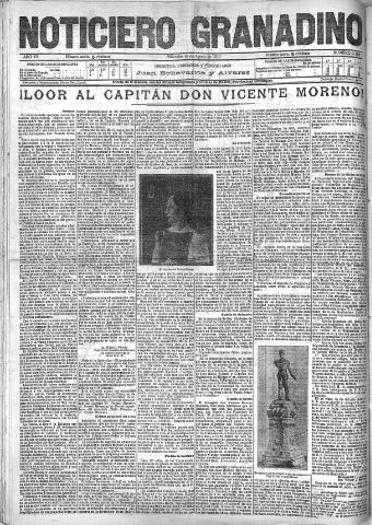 'Noticiero Granadino' - Año VII Número 2194 (10/08/1910)
