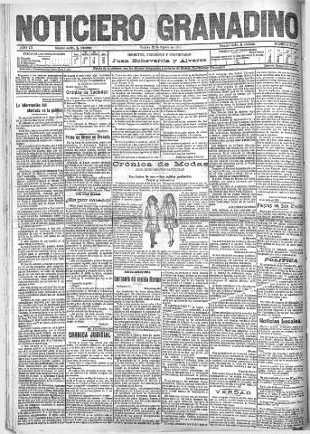 'Noticiero Granadino' - Año VII Número 2196 (12/08/1910)