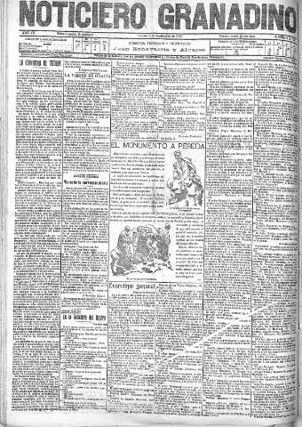 'Noticiero Granadino' - Año VII Número 2224 (09/09/1910)